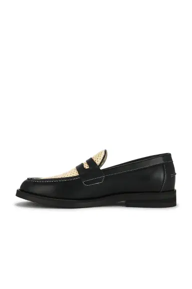 Duke + Dexter Duke + Dexter Wilde Rattan Penny Loafer | Thumbnail 5 Duke + Dexter Duke + Dexter Wilde Rattan Penny Loafer | Thumbnail 5
