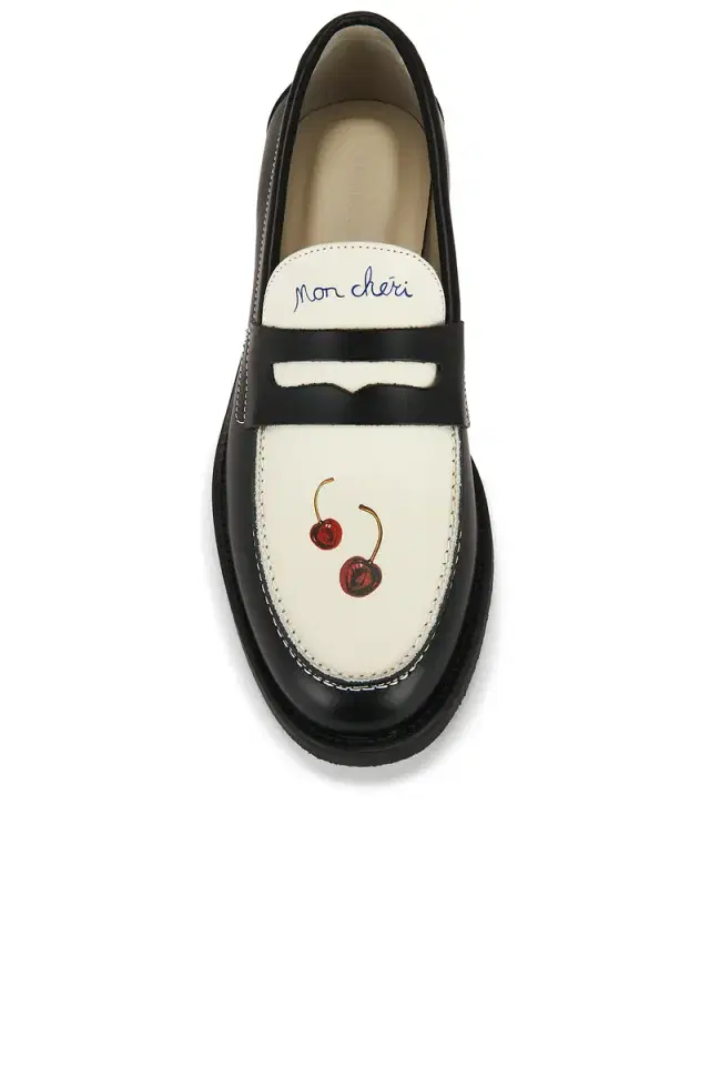 Duke + Dexter Wilde Cherry Penny Loafer