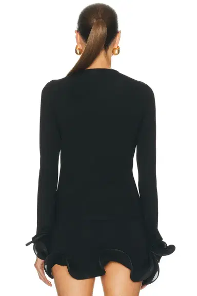 Sid Neigum Wave Sleeve Bamboo Top | Thumbnail 3 Sid Neigum Wave Sleeve Bamboo Top | Thumbnail 3