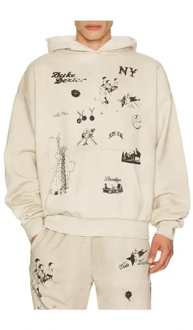 Duke + Dexter Duke + Dexter NY Sketch Hoodie | Thumbnail 6