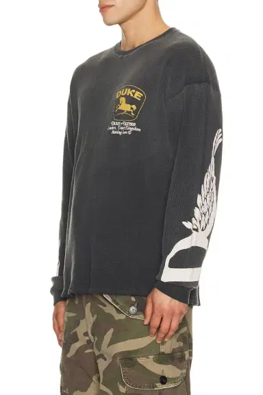 Duke + Dexter Duke + Dexter DR3 Sponsors Waffle Long Sleeve Tee | Thumbnail 2