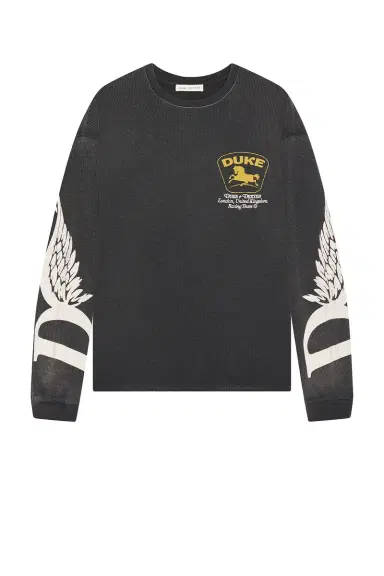 Duke + Dexter Duke + Dexter DR3 Sponsors Waffle Long Sleeve Tee | Thumbnail 5