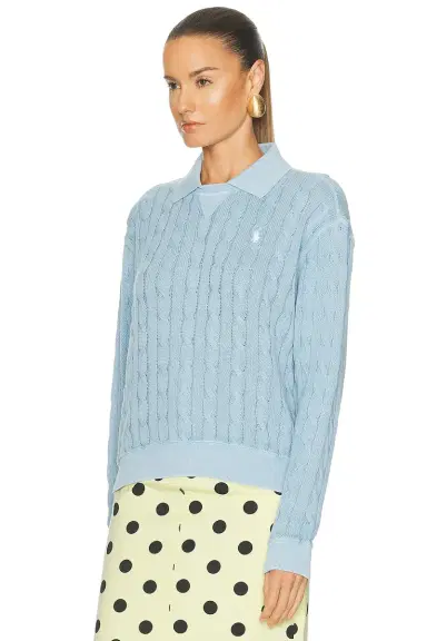 Polo Ralph Lauren Long Sleeve Polo Sweater | Thumbnail 2