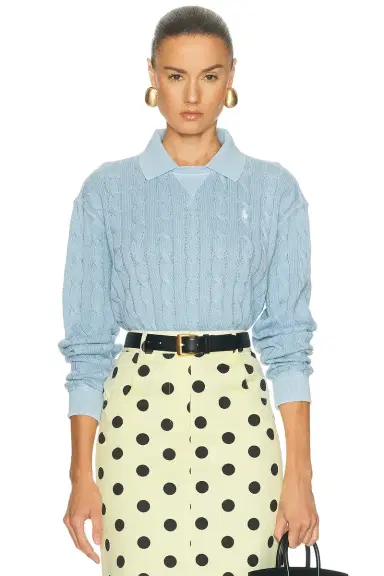 Polo Ralph Lauren Long Sleeve Polo Sweater | Thumbnail 1