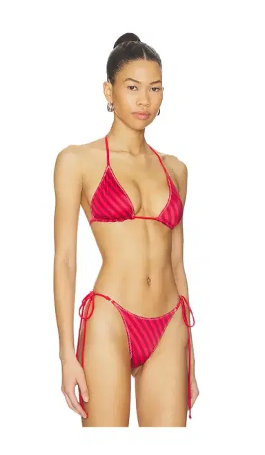 Frankies Bikinis X JENNIE Nick Satin Top | Thumbnail 2 Frankies Bikinis X JENNIE Nick Satin Top | Thumbnail 2