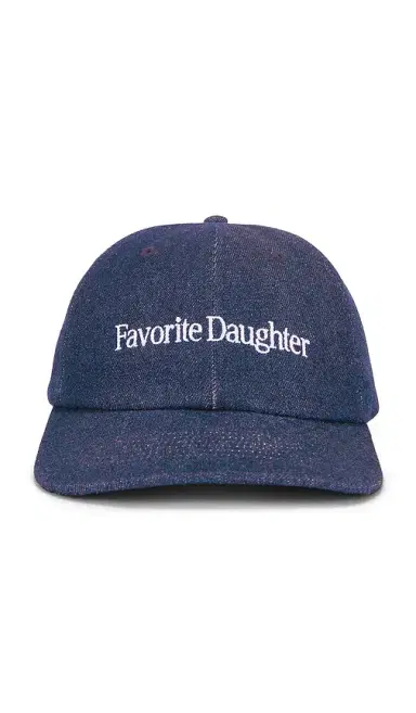 Favorite Daughter The Washed Denim Baseball Cap | Thumbnail 2 Favorite Daughter The Washed Denim Baseball Cap | Thumbnail 2