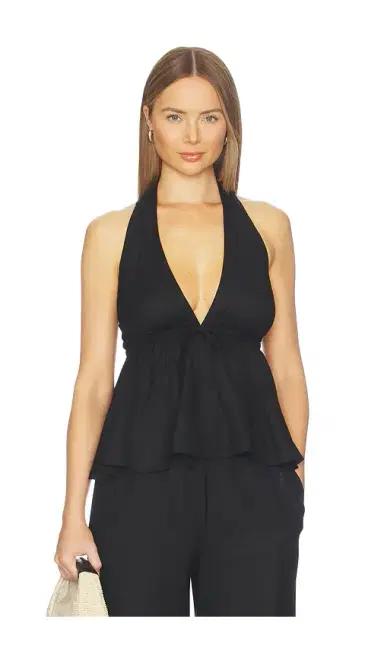 Lovers and Friends Lexa Linen Top | Thumbnail 1