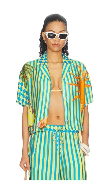 Maaji Tropic Camouflage Octavia Shirt | Thumbnail 1 Maaji Tropic Camouflage Octavia Shirt | Thumbnail 1