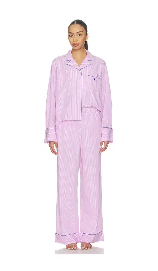 Polo Ralph Lauren Intimates Core 23 Pajama Set With Piping