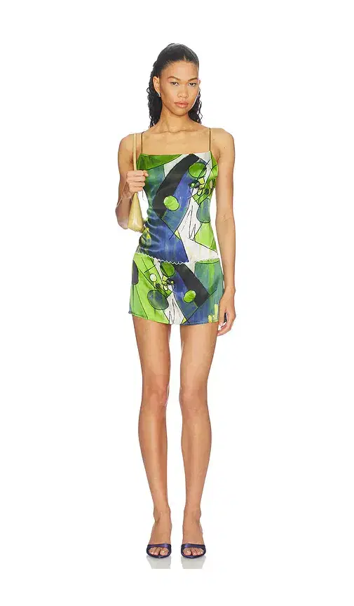 Yellow The Label x REVOLVE Odette Silk Dress - Axis