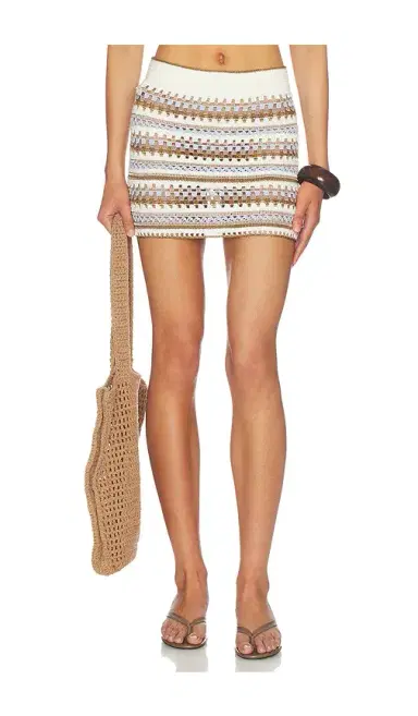 My Beachy Side Celia Hand Crocheted Skirt | Thumbnail 1 My Beachy Side Celia Hand Crocheted Skirt | Thumbnail 1