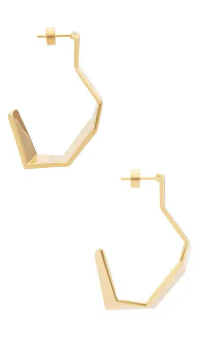Bevza Broken Shape Earrings | Thumbnail 2