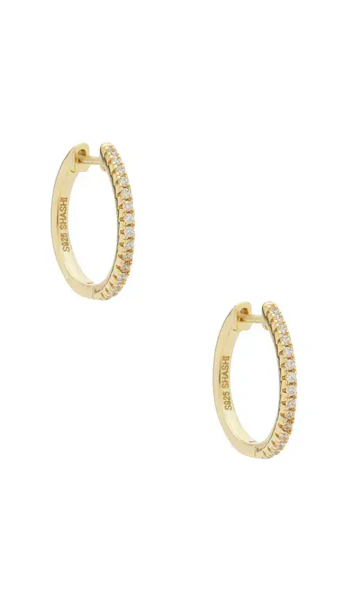 Daily Diamond Hoop Earrings