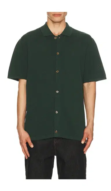 Rhythm Textured Knit Shirt | Thumbnail 1 Rhythm Textured Knit Shirt | Thumbnail 1