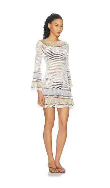 My Beachy Side Olea Hand Crocheted Dress | Thumbnail 2 My Beachy Side Olea Hand Crocheted Dress | Thumbnail 2