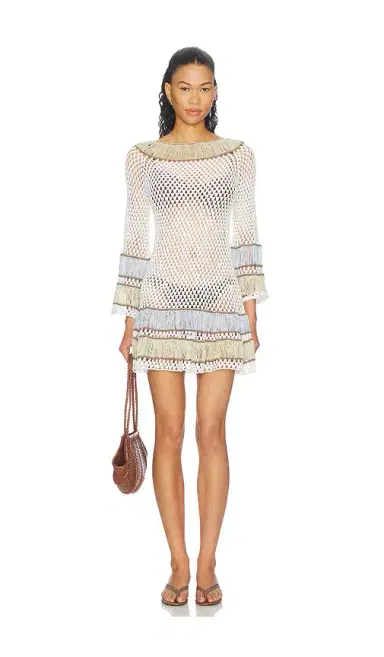 My Beachy Side Olea Hand Crocheted Dress | Thumbnail 1 My Beachy Side Olea Hand Crocheted Dress | Thumbnail 1