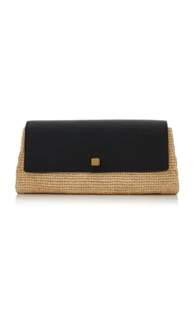Khaite Audrey Raffia Clutch Bag | Thumbnail 2 Khaite Audrey Raffia Clutch Bag | Thumbnail 2
