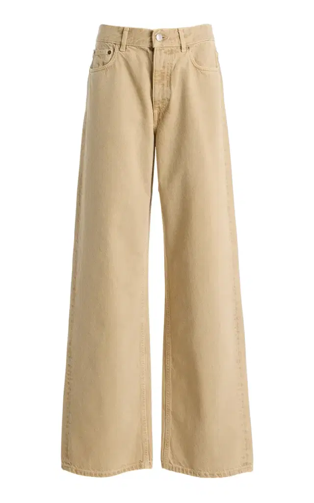 House of Dagmar High-Rise Relaxed Straight-Leg Jeans