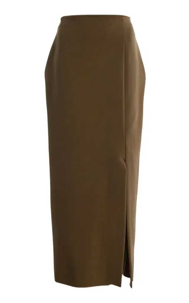 House of Dagmar High-Rise Midi Skirt