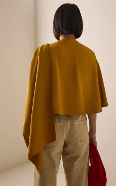 House of Dagmar Cape Draped Top | Thumbnail 4 House of Dagmar Cape Draped Top | Thumbnail 4