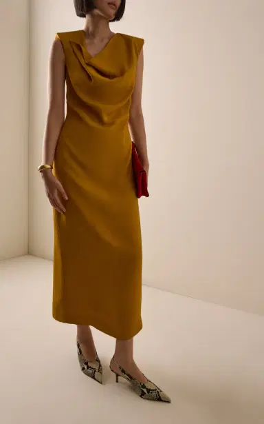 House of Dagmar Draped Maxi Dress | Thumbnail 2 House of Dagmar Draped Maxi Dress | Thumbnail 2