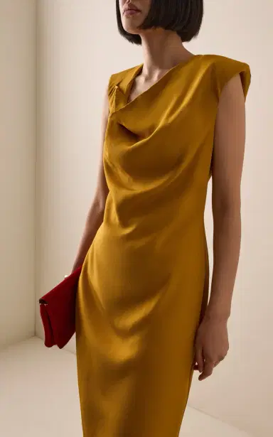 House of Dagmar Draped Maxi Dress | Thumbnail 3 House of Dagmar Draped Maxi Dress | Thumbnail 3