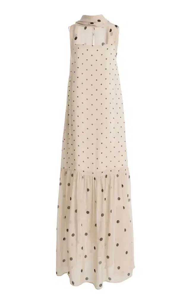 Dot Slip Dress