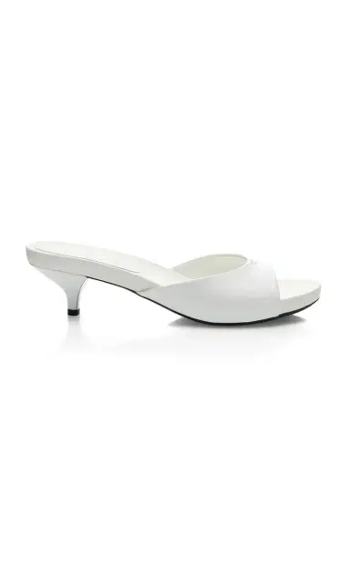 Prada Leather Sandals | Thumbnail 1