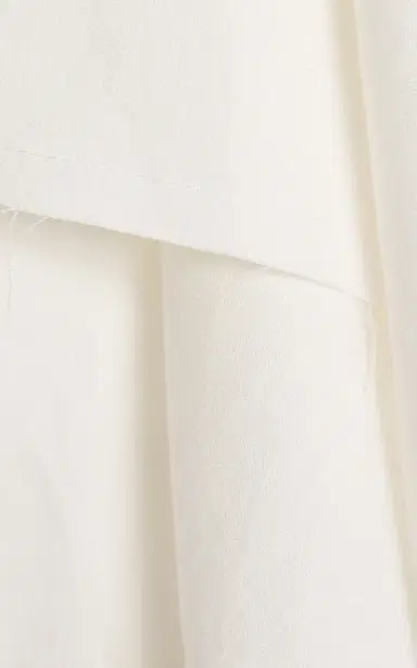 Niccolò Pasqualetti Sutura Draped Linen-Cotton Midi Skirt | Thumbnail 5