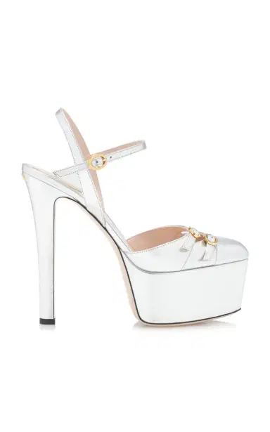 Valentino Garavani Crasher Leather Pumps | Thumbnail 6