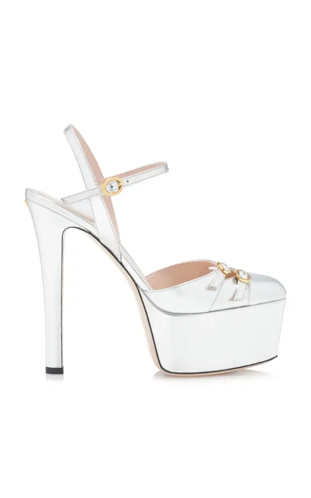 Valentino Garavani Crasher Leather Pumps