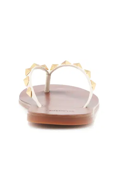 Valentino Garavani Rockstud Thong Leather Sandals | Thumbnail 4 Valentino Garavani Rockstud Thong Leather Sandals | Thumbnail 4