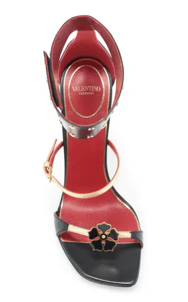 Valentino Garavani Cuffie Studded Leather Sandals | Thumbnail 3