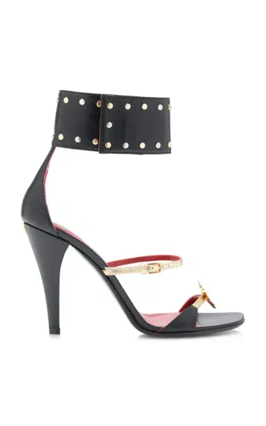 Valentino Garavani Cuffie Studded Leather Sandals | Thumbnail 6