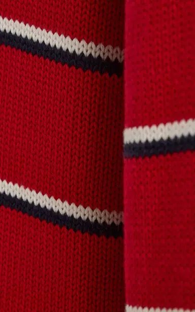 With Nothing Underneath Exclusive Cornwall Striped Cotton Sweater | Thumbnail 5