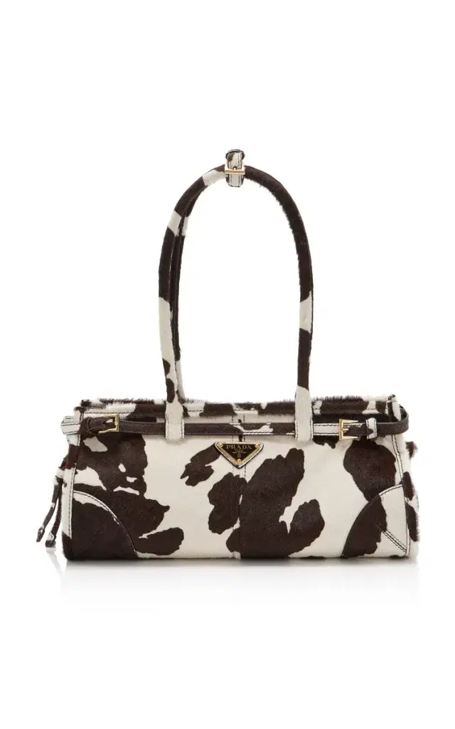 Bonnie Medium Printed Pony Hair Bag