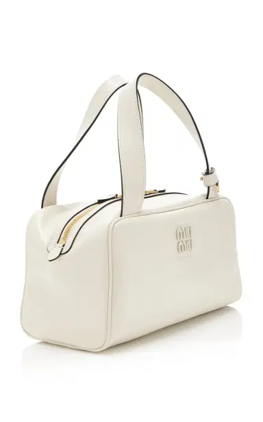 Miu Miu Leather Shoulder Bag | Thumbnail 3