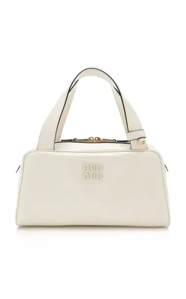 Miu Miu Leather Shoulder Bag | Thumbnail 1