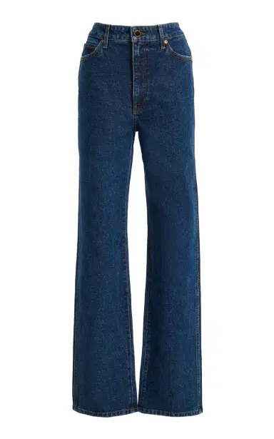 Khaite Danielle Stretch High-Rise Stovepipe Jeans | Thumbnail 7 Khaite Danielle Stretch High-Rise Stovepipe Jeans | Thumbnail 7