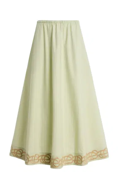 By Malene Birger Exclusive Pheobes Cotton Maxi Skirt | Thumbnail 1 By Malene Birger Exclusive Pheobes Cotton Maxi Skirt | Thumbnail 1