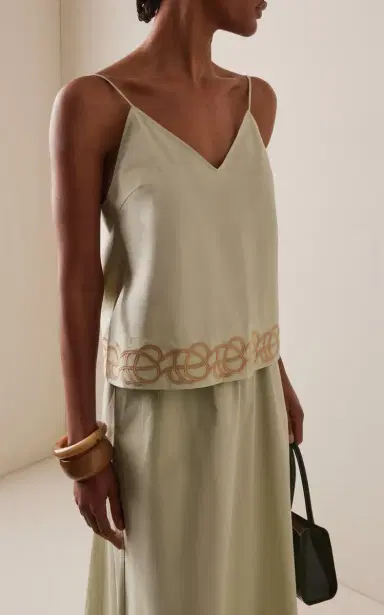 By Malene Birger Exclusive Jennie Cotton Top | Thumbnail 2