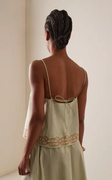 By Malene Birger Exclusive Jennie Cotton Top | Thumbnail 4
