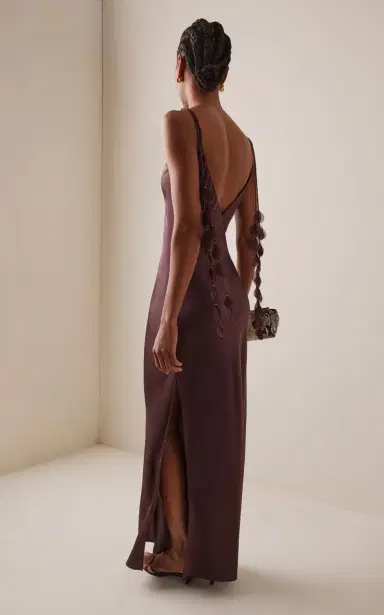 By Malene Birger Pascale Silk Maxi Slip Dress | Thumbnail 4 By Malene Birger Pascale Silk Maxi Slip Dress | Thumbnail 4