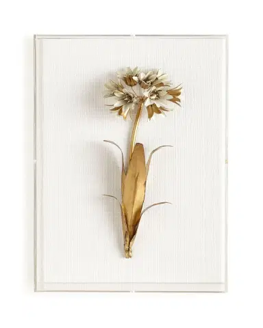 Tommy Mitchell Original Gilded Agapanthus Study on Linen | Thumbnail 2