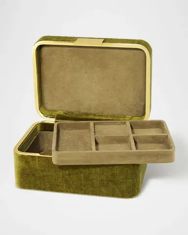 AERIN Beauvais Velvet Jewelry Box | Thumbnail 3