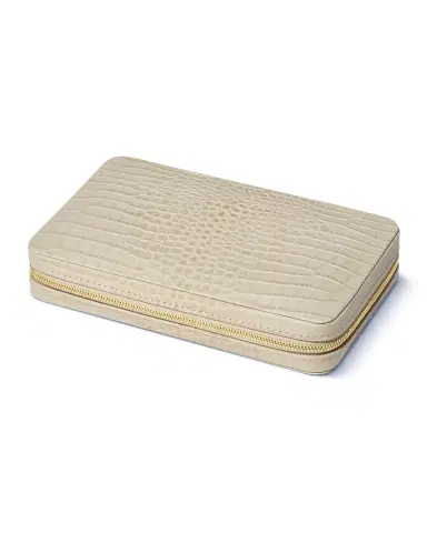 AERIN Enzo Travel Domino Set, Hydrangea Blue | Thumbnail 2