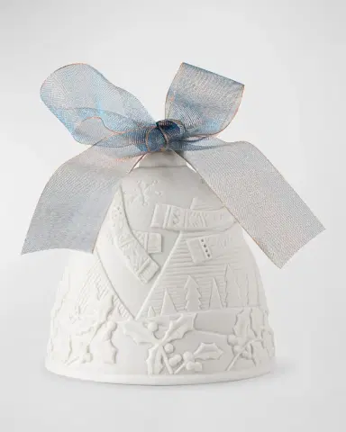 Lladro 2024 Christmas Bell Ornament | Thumbnail 2 Lladro 2024 Christmas Bell Ornament | Thumbnail 2