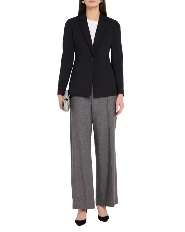 Slim Single-Button Blazer