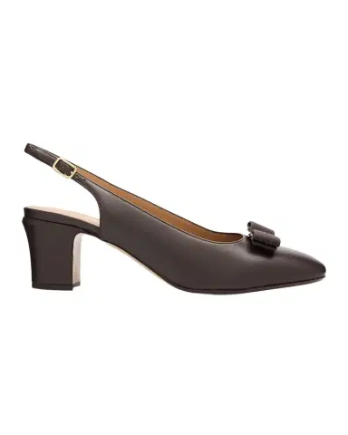 Ferragamo 55mm Vetty Leather Slingback Pumps | Thumbnail 1