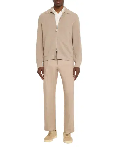 dunhill Men 's Cotton and Cashmere Full-Zip Blouson | Thumbnail 1